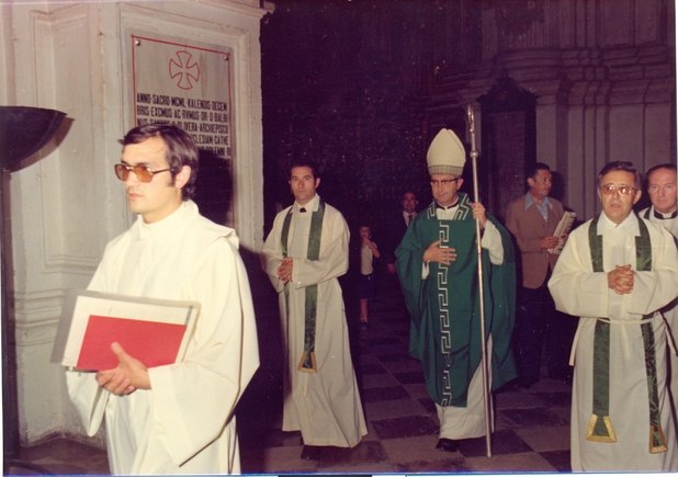Clausura del Proceso Informativo Diocesano, presidido por el arzobispo de Granada, Mons. Emilio Benavent Escuín