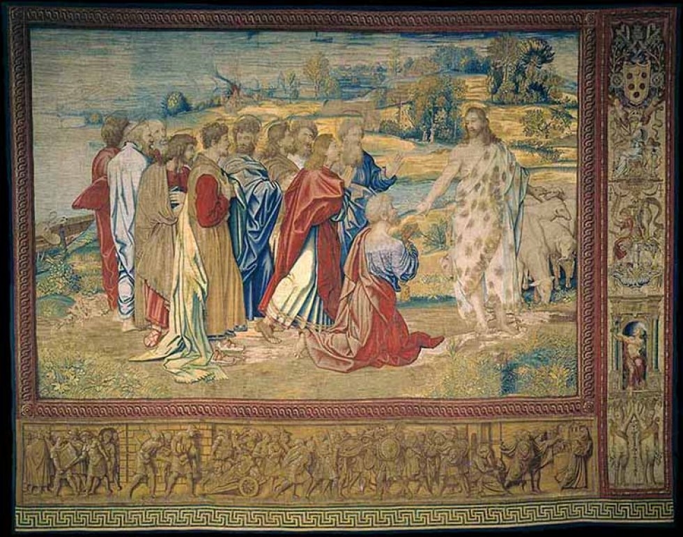 Jesús entregando las llaves a Perdro