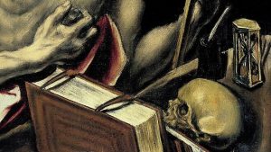 El Greco. Detalle de san Jerónimo