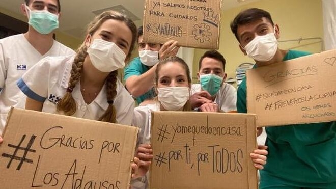 Los sanitarios españoles que luchan contra el coronavirus, Premio Princesa de Asturias de la Concordia