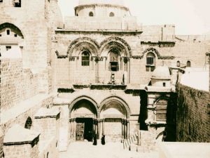 Exterior de la Iglesia del Santo Sepulcro
