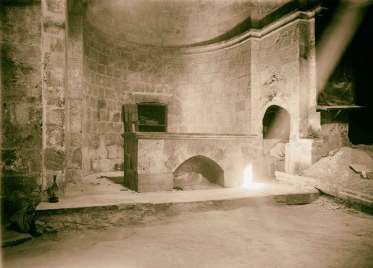 Interior del Santo Sepulcro
