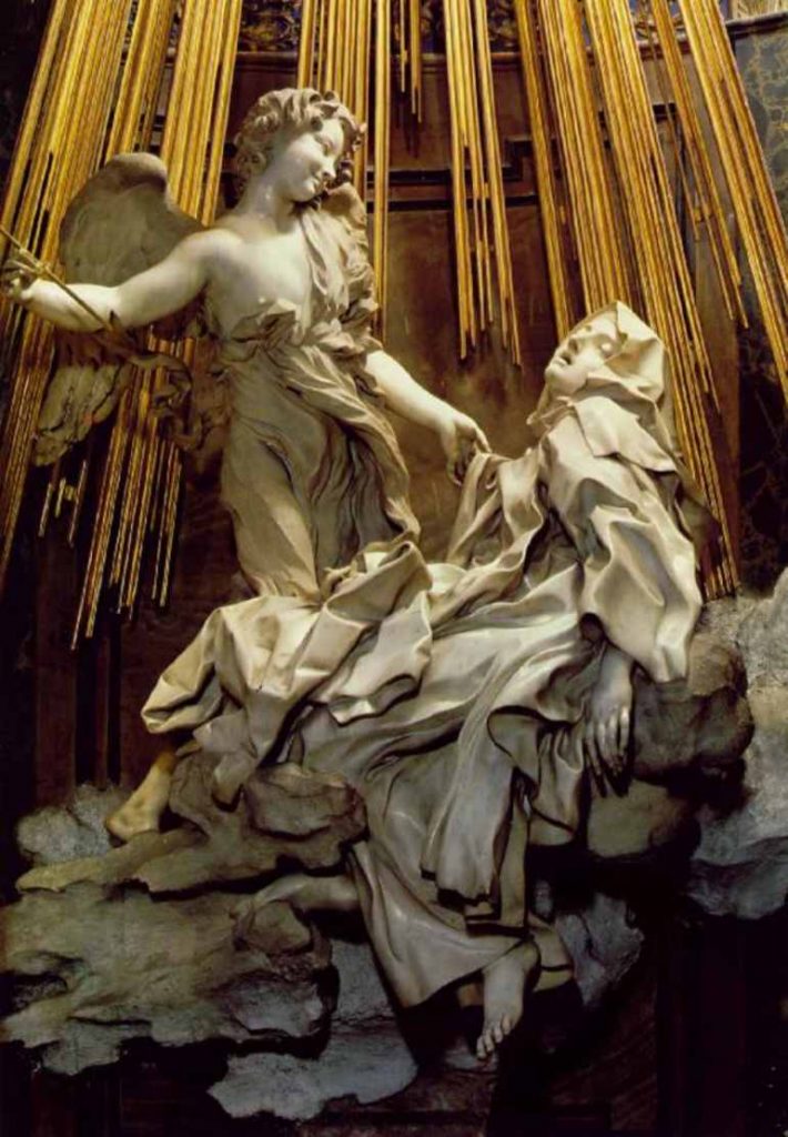 Teresa de Ávila. Transverberación. Bernini