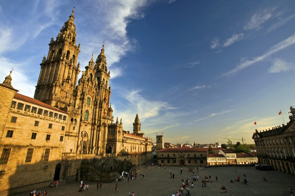 Santiago de Compostela. Plaza del Obradoiro