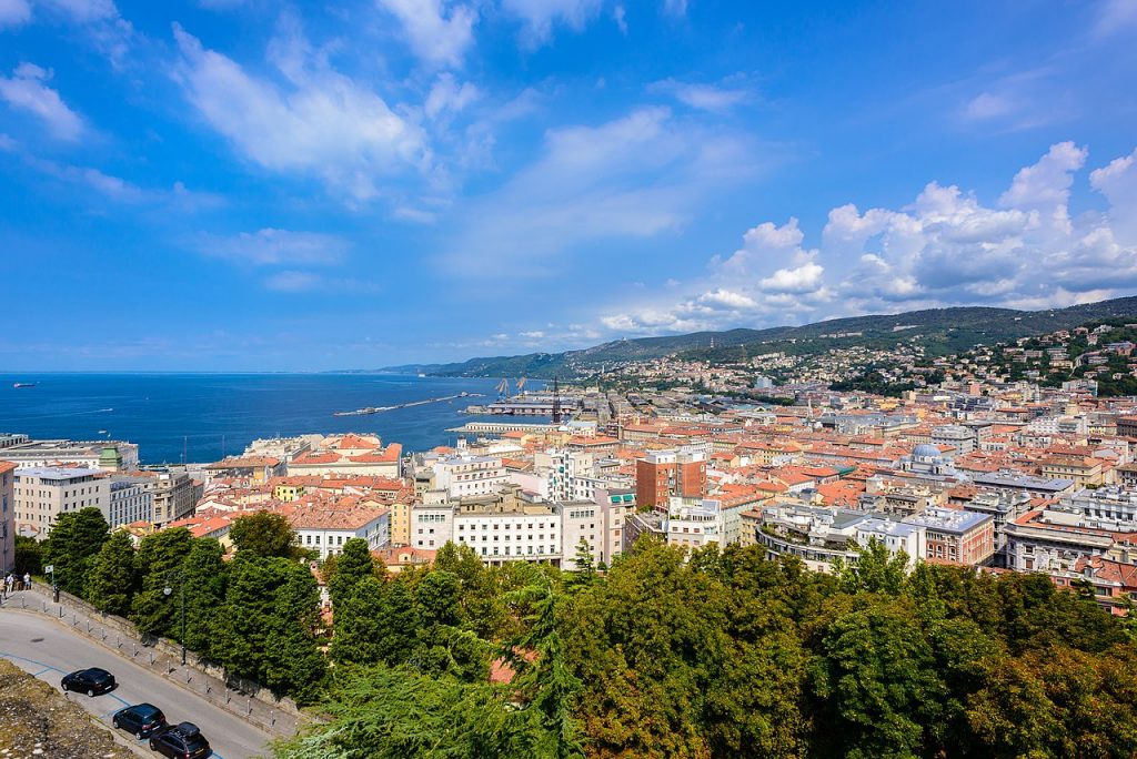 Vista panorámica de Trieste