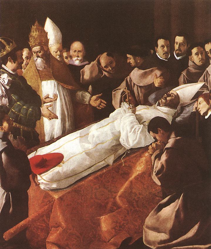 Muerte de san Buenavaventura. José Ribera