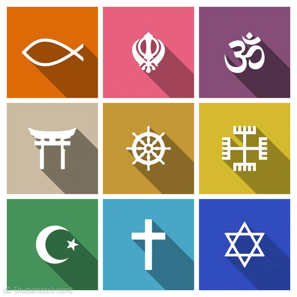Símbolos de las religiones del mundo